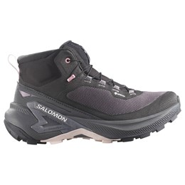 Salomon Genesis Mid GTX Dame EU 37â Black/Dawn Pink/Lilac Ash Vandrestøvler
